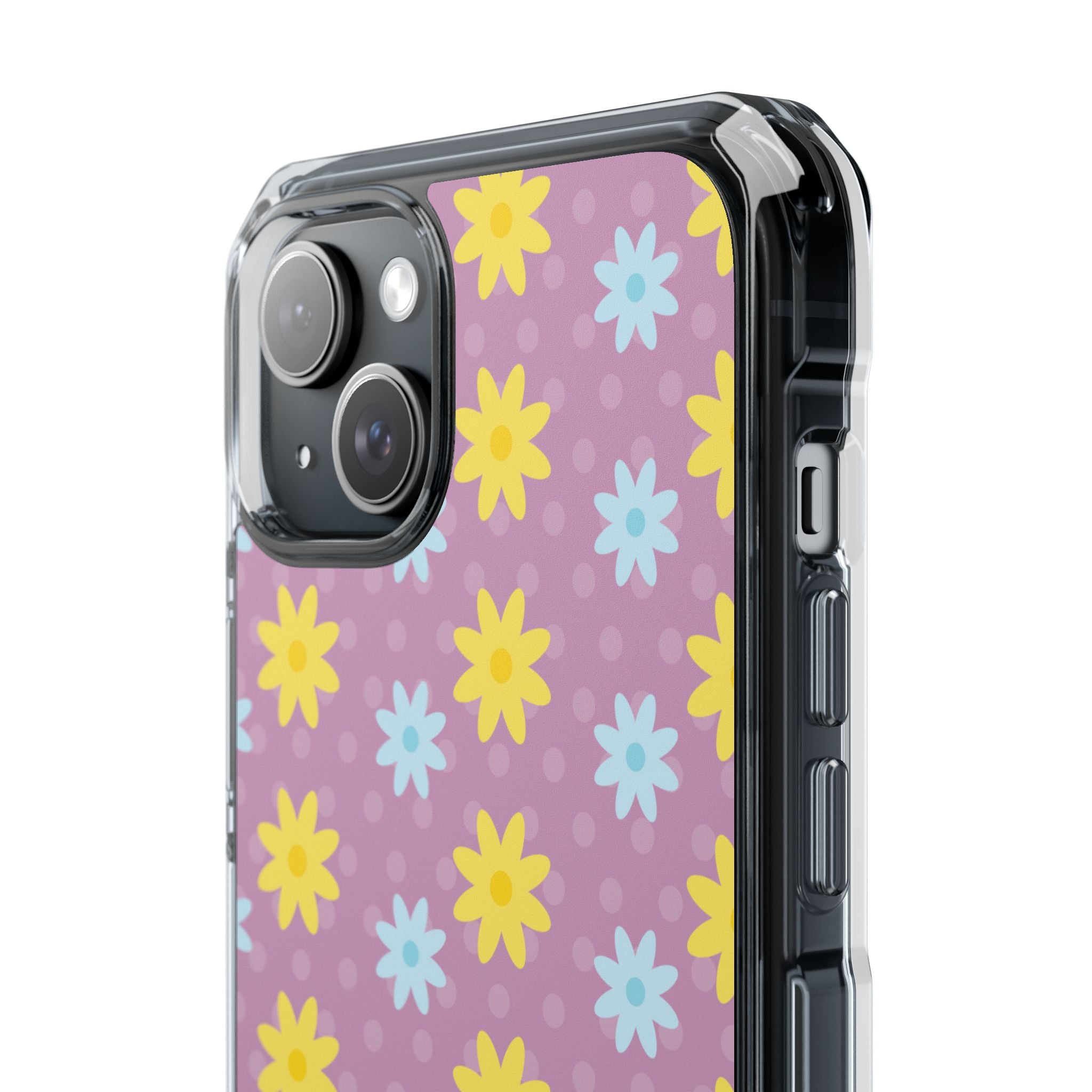 Flower Dots Dance iPhone Case - Impact