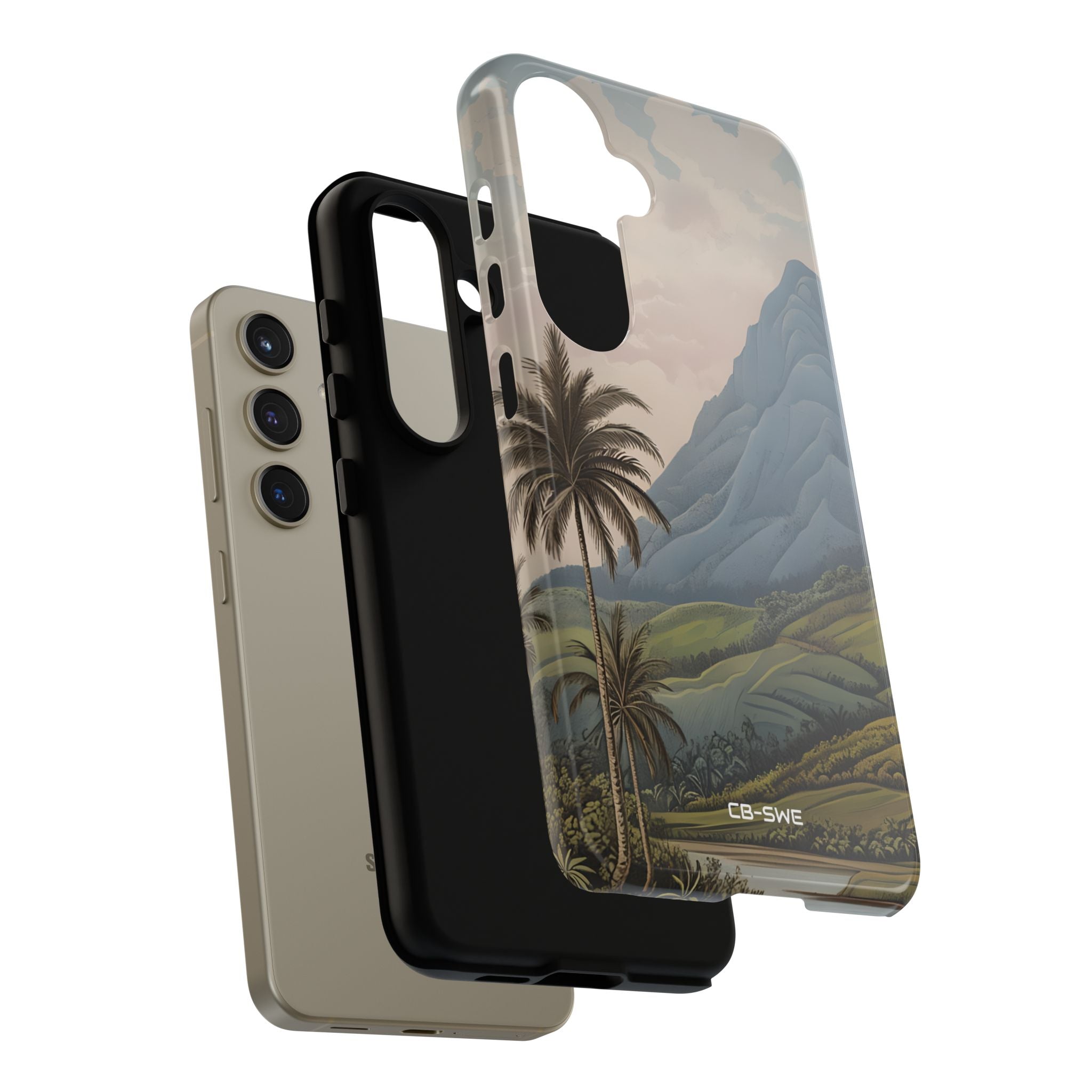 Serene Mountain Oasis - Samsung Case