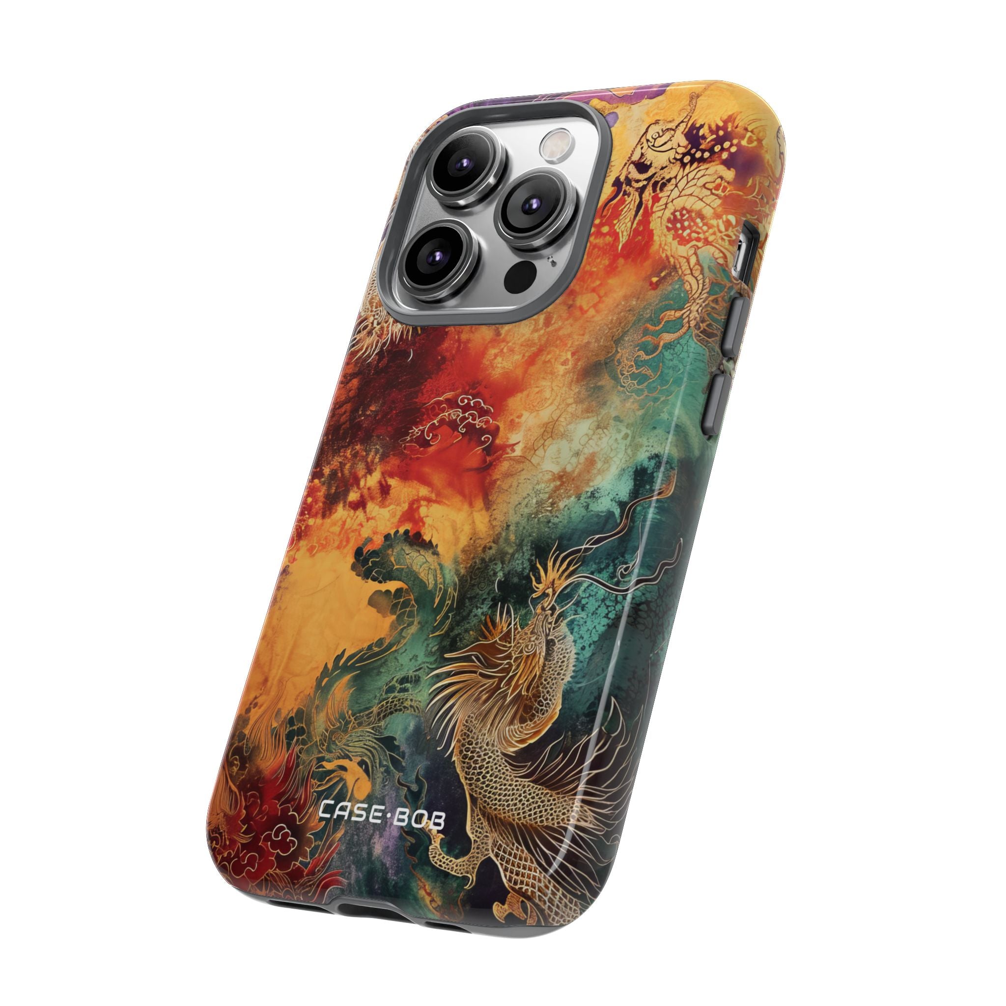 Dragon Ember iPhone 14 Pro Case - Tough