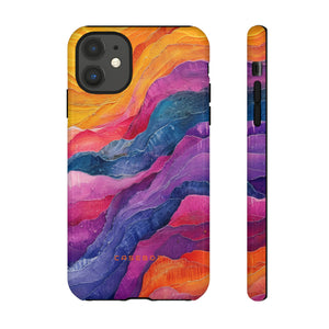 Pastel Wave Serenity - Protective Phone Case