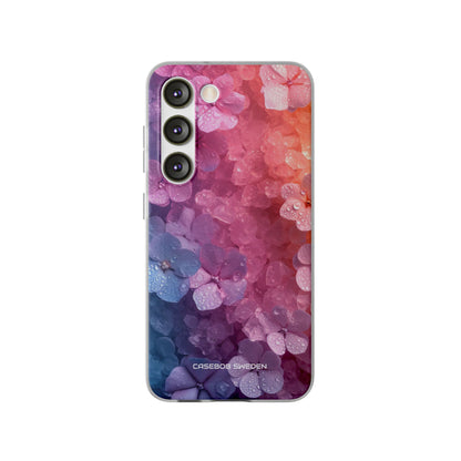 Floral Chill Blooms - Flexi Samsung S23 Phone Case