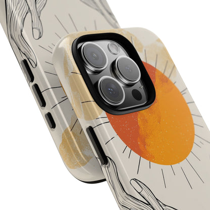 Sun Cradled Softly - iPhone Case