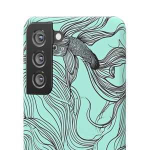 Aqua Serenity | Slim Phone Case for Samsung