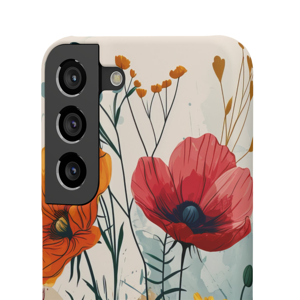 Blooming Whimsy | Schlanke Handyhülle für Samsung