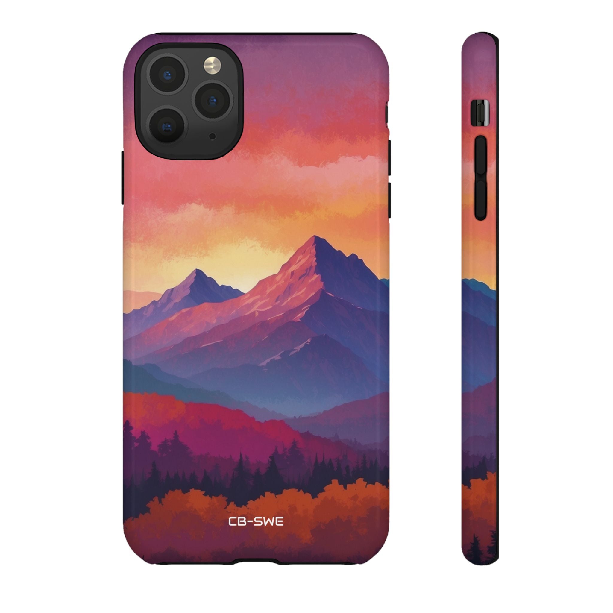 Mountain Peaks Rise - iPhone Case
