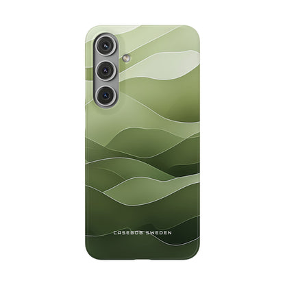 Gradient Emerald Drift Samsung S24 - Slim Phone Case