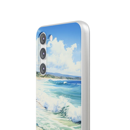 Foamy Wave Breeze Samsung S23 Plus Case - Soft