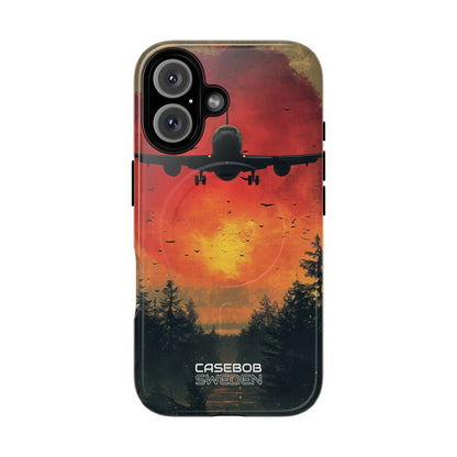 Crimson Sky Flight iPhone 16 - Tough+