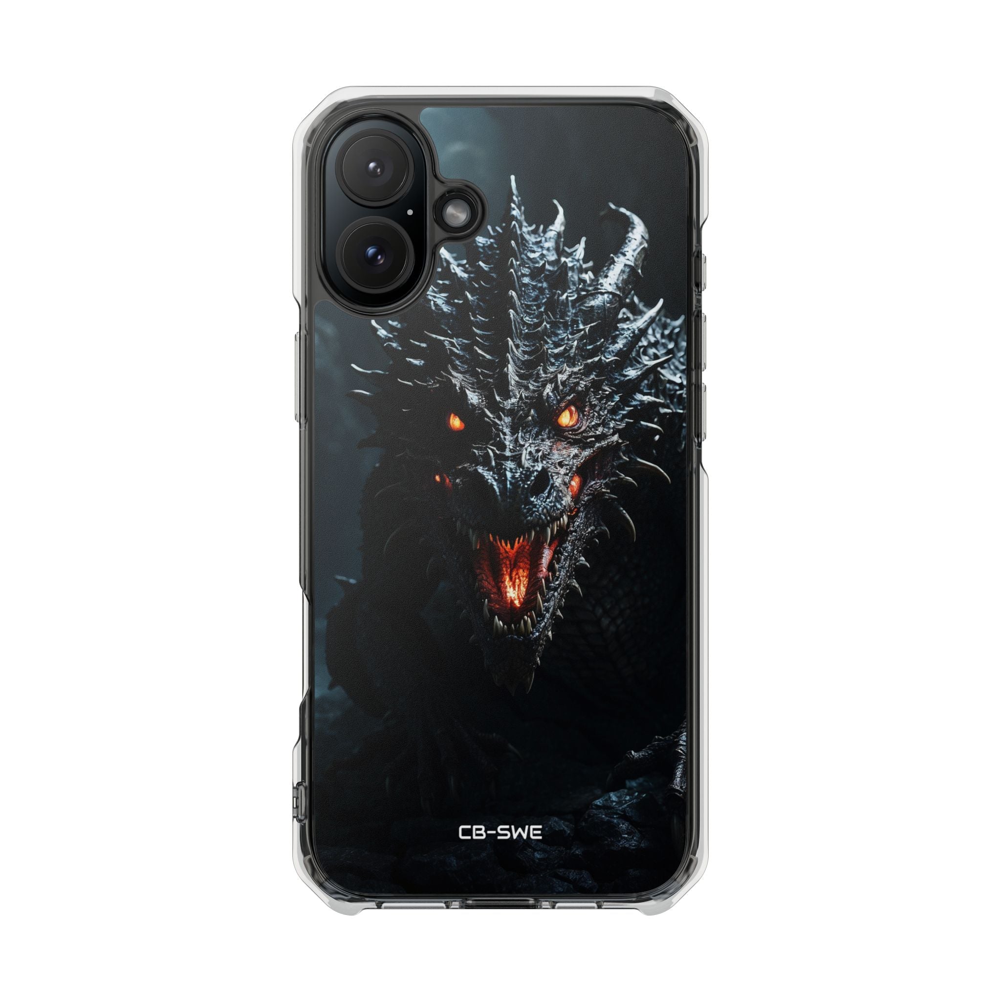 Fierce Dragon Roars iPhone Case - Impact
