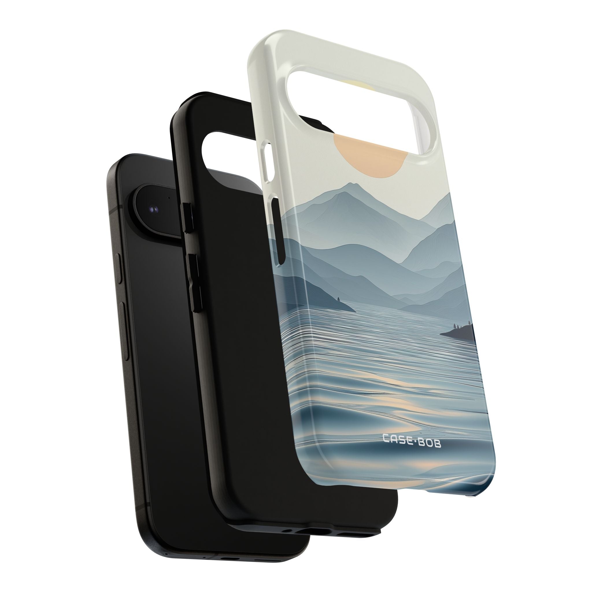 Golden Horizon Google Pixel 9 Case - Tough