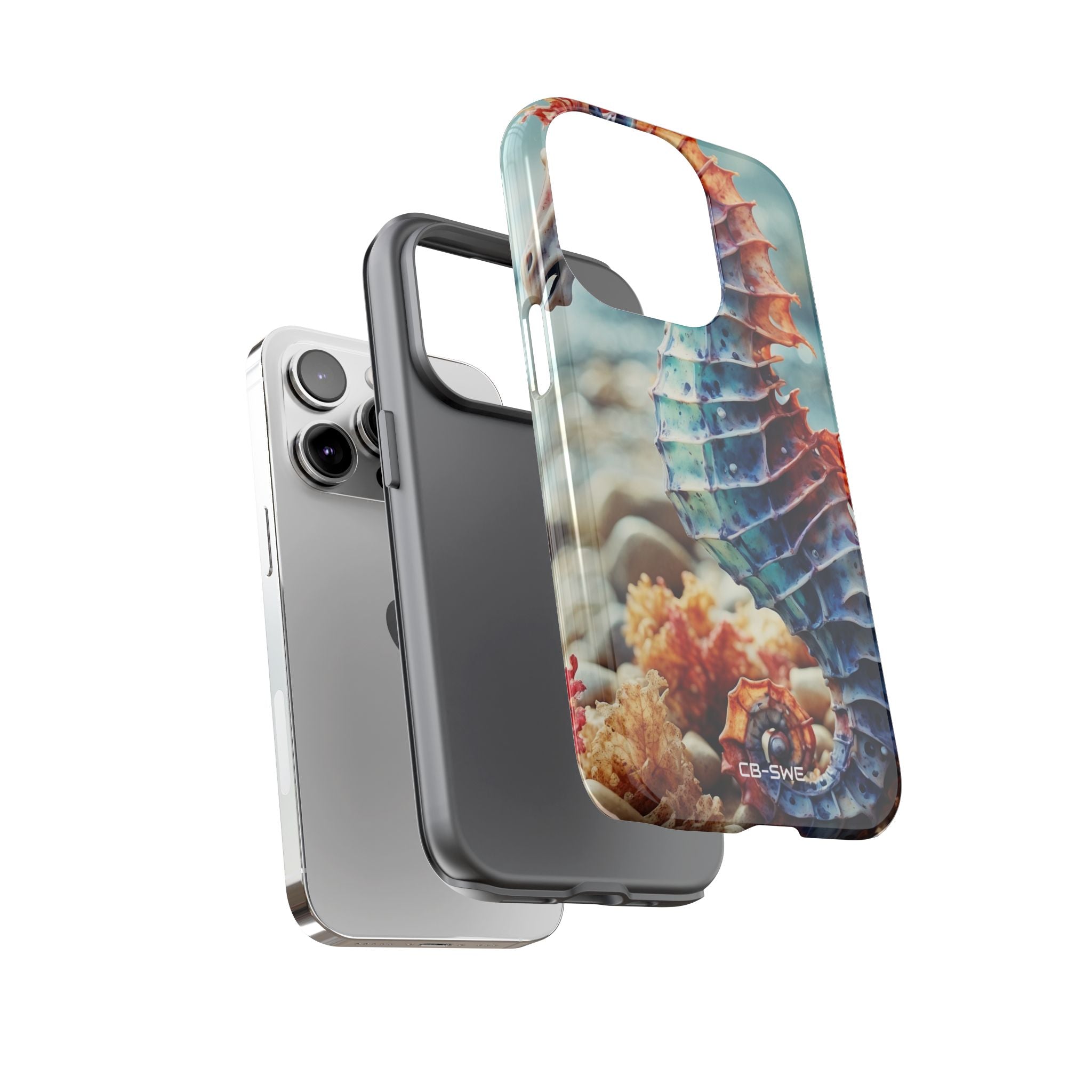 Seahorse Dances Freely - iPhone Case
