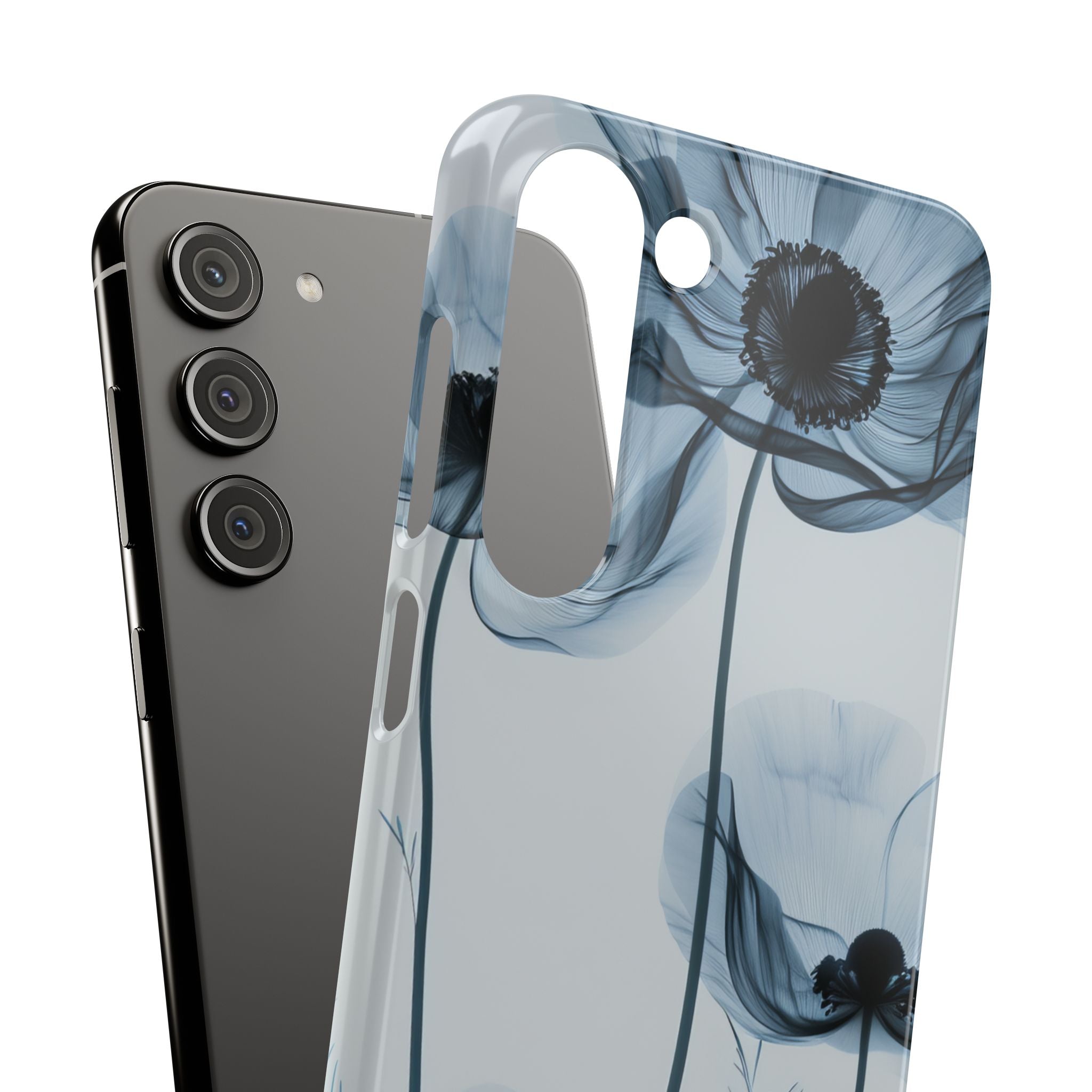 Ethereal X-Ray Flowers Samsung S23 - Slim Phone Case