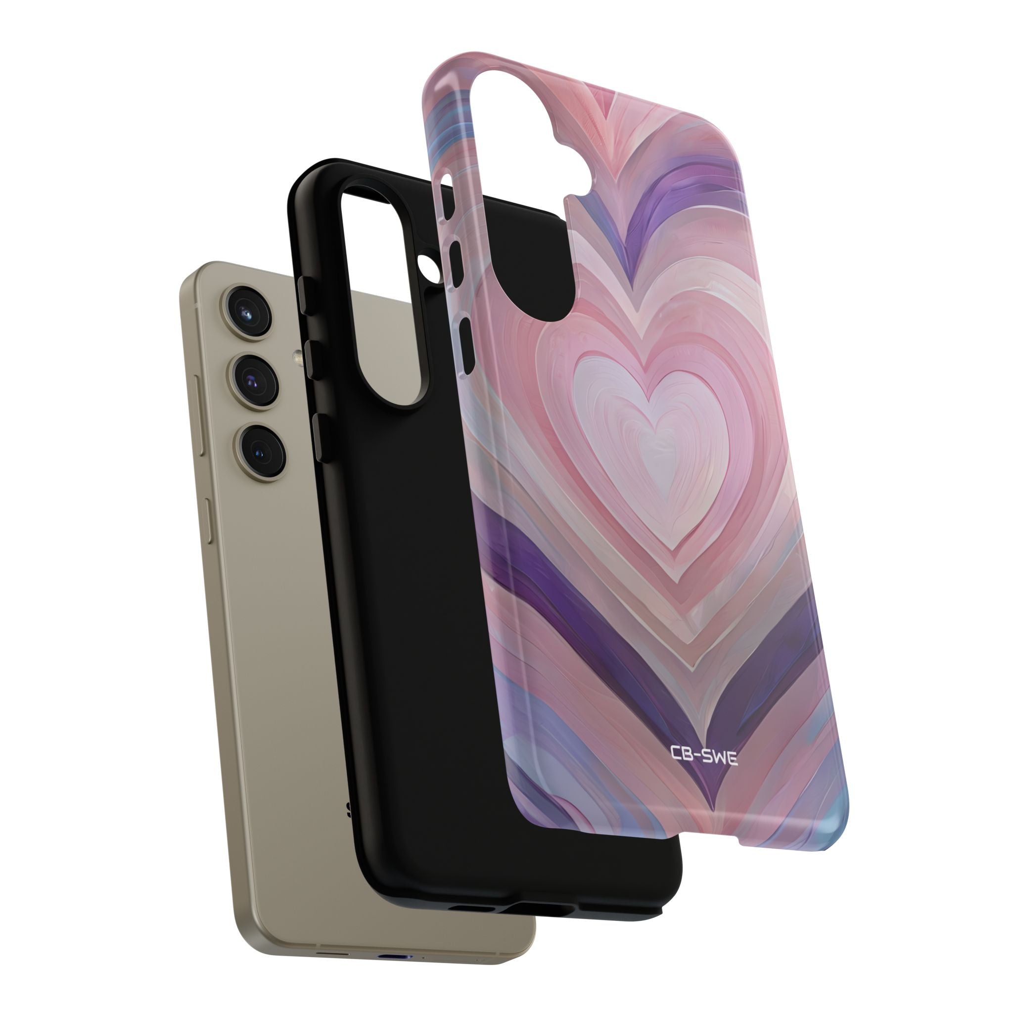 Impressionistic Heart Layers - Samsung Case