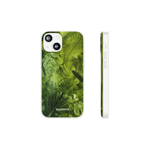 Pantone Greene Design | Handyhülle für iPhone (Flexible Hülle)