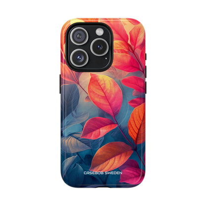 Red Blue Nature - Tough + MagSafe® iPhone 15 Phone Case