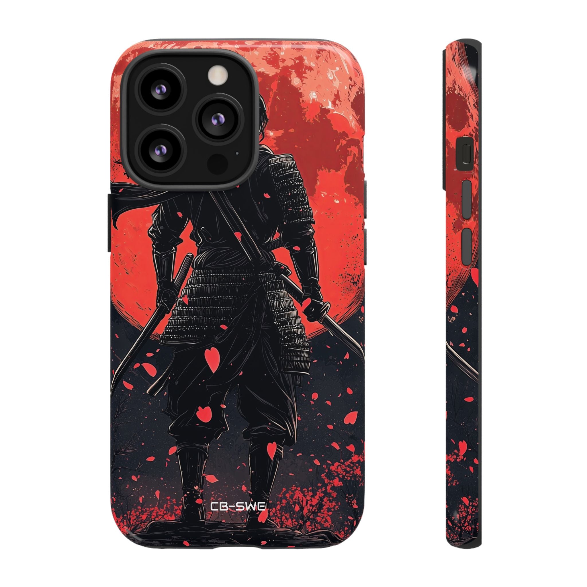 Ninja Faces Moon - iPhone Case