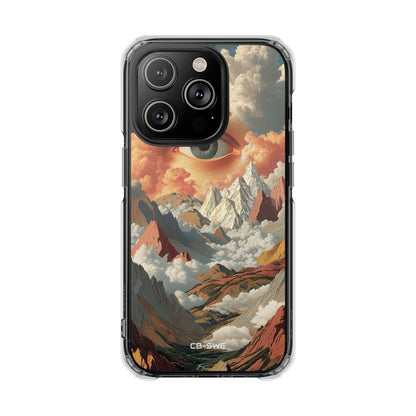 Eye Reflects Mountains iPhone Case - Impact