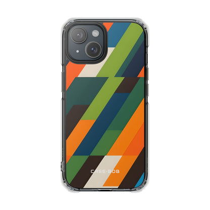 Diagonal Blaze iPhone 15 Case - Impact
