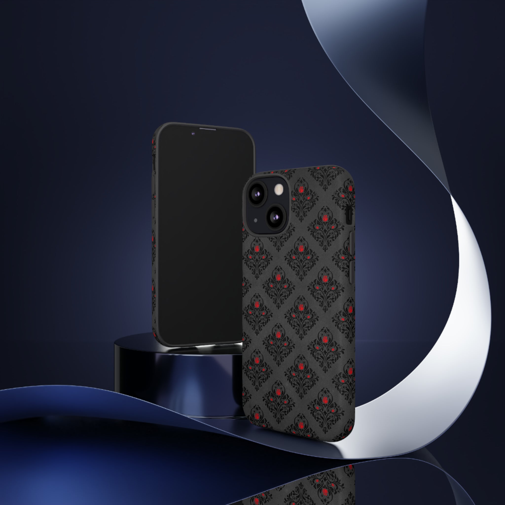 Pixrose Gothic Flower - Protective Phone Case