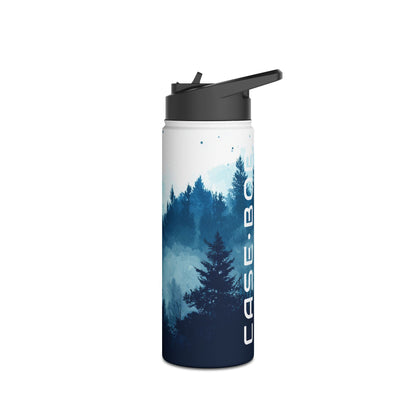 Moonlit Pines - Stainless Steel Water Bottle