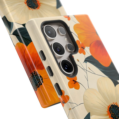 Vibrant Flowers Bloom - Samsung Case