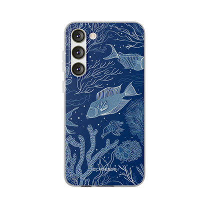 Abyssal Elegance | Flexible Phone Case for Samsung Galaxy