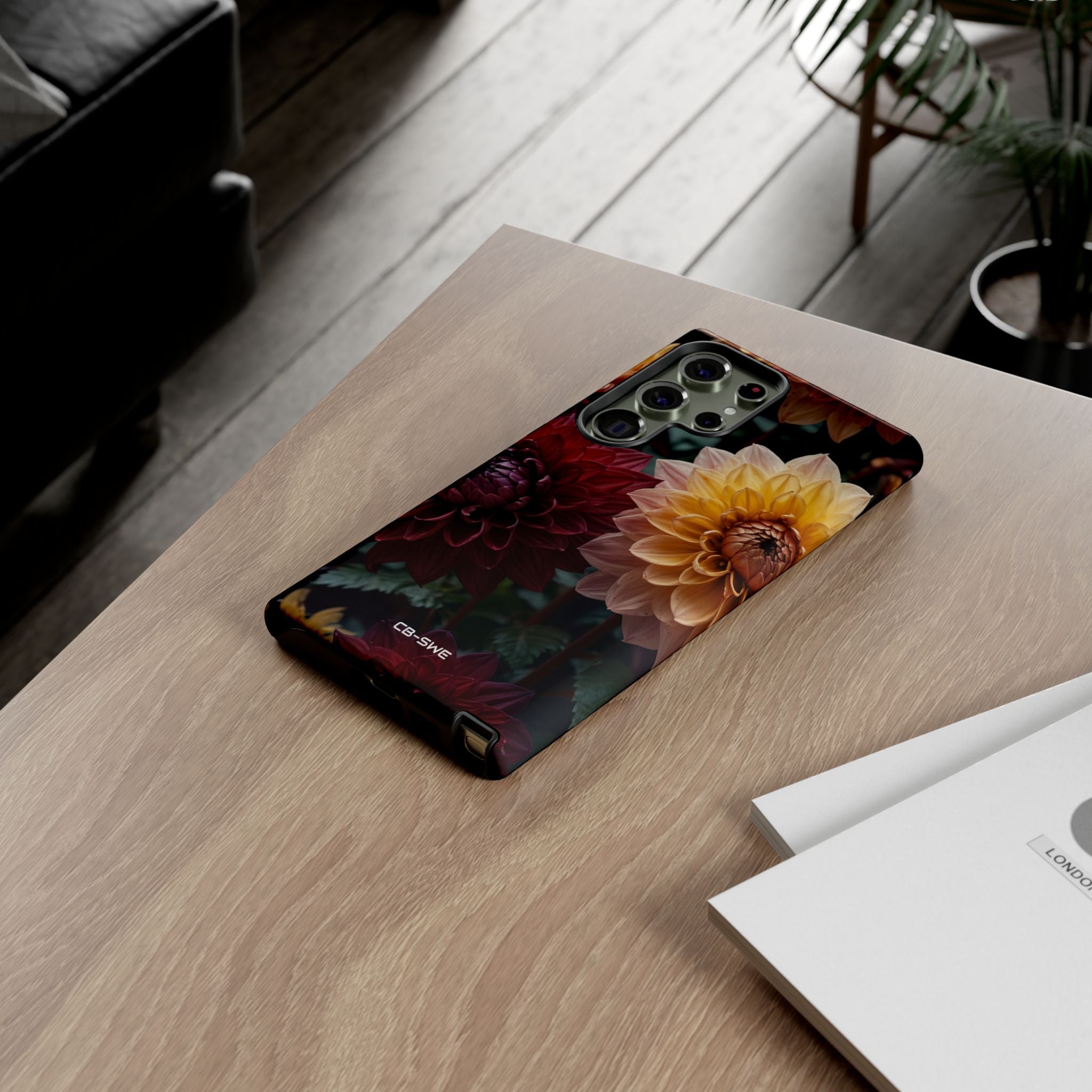 Dahlias Embrace Light - Samsung Case