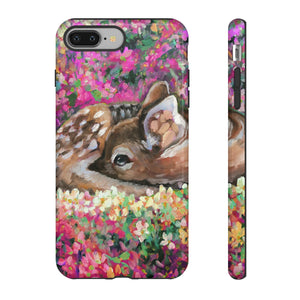 Oil painting - Young Deer - Protective Phone Case