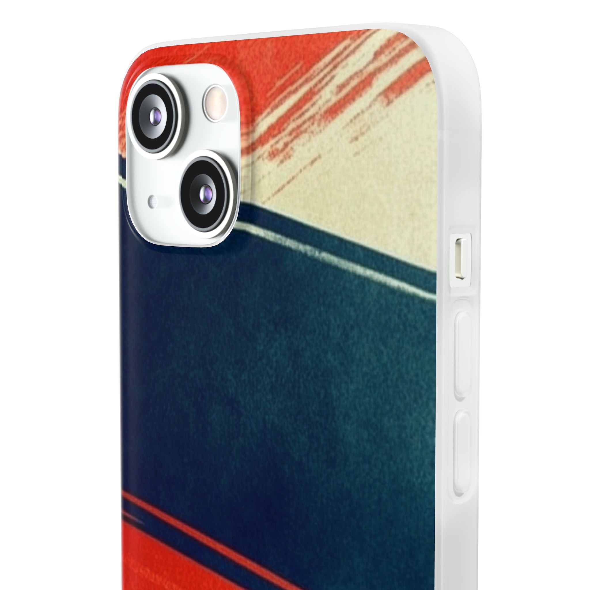 Blue Diagonal Motion iPhone 13 - Soft