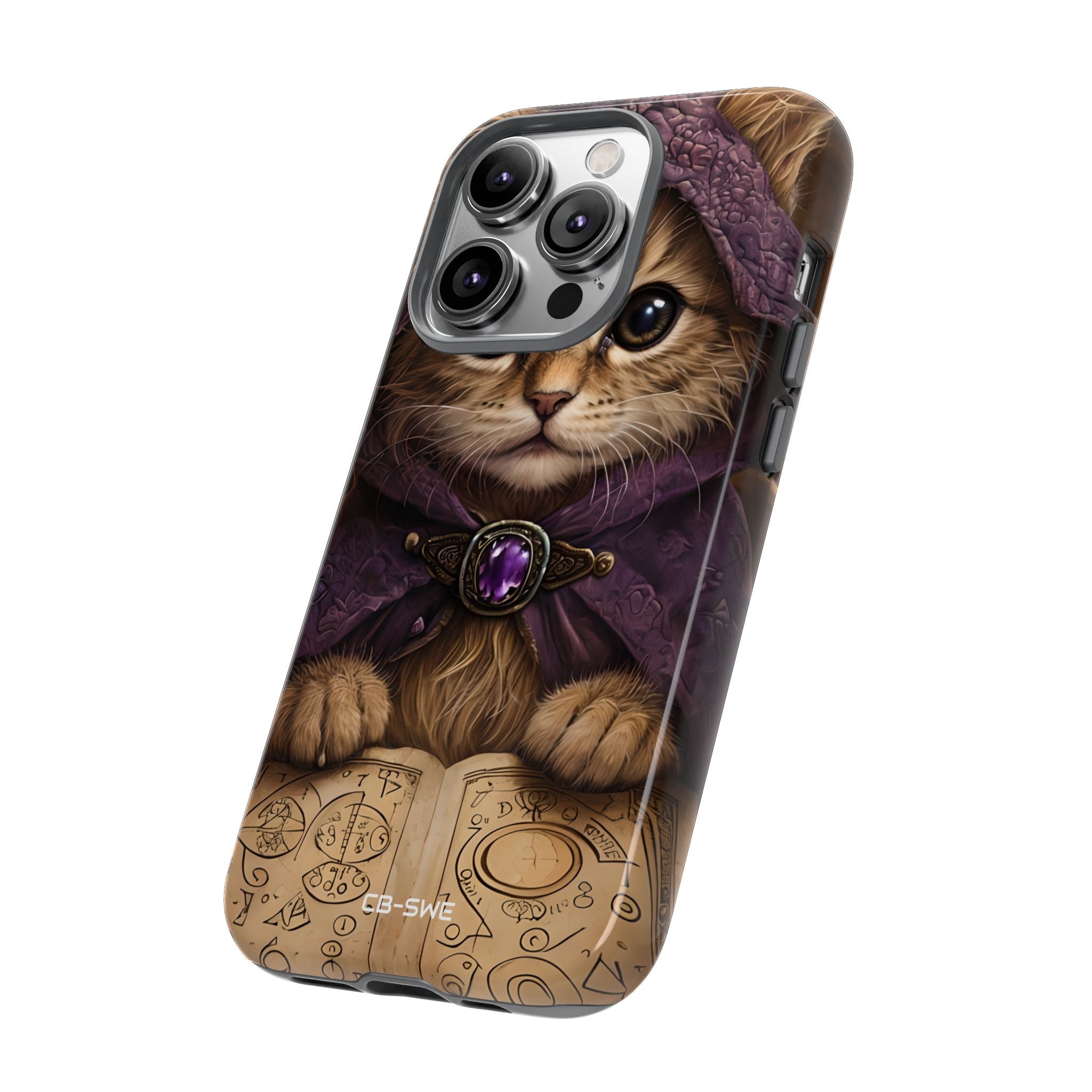 Mystical Wizard Cat - iPhone Case