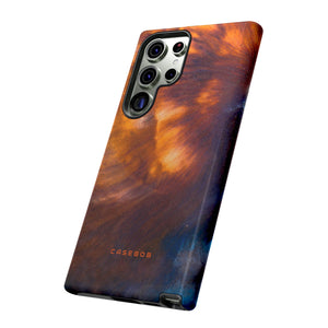 Solar Flare Ink Art - Protective Phone Case