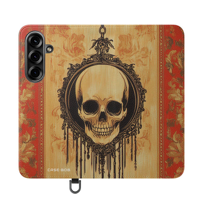 Skull Eclipse - Samsung S25 Case - Lompakko
