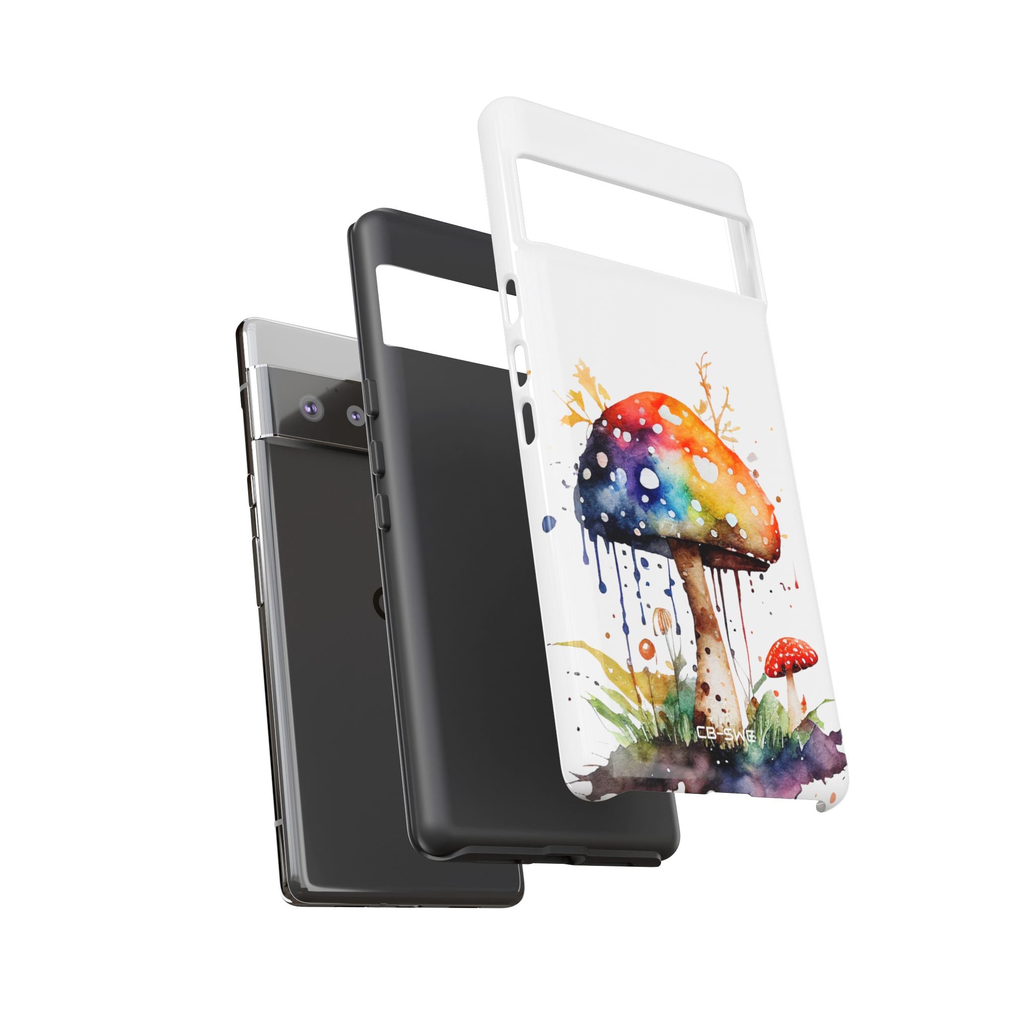 Rainbow Mushroom Dream - Google Pixel Case
