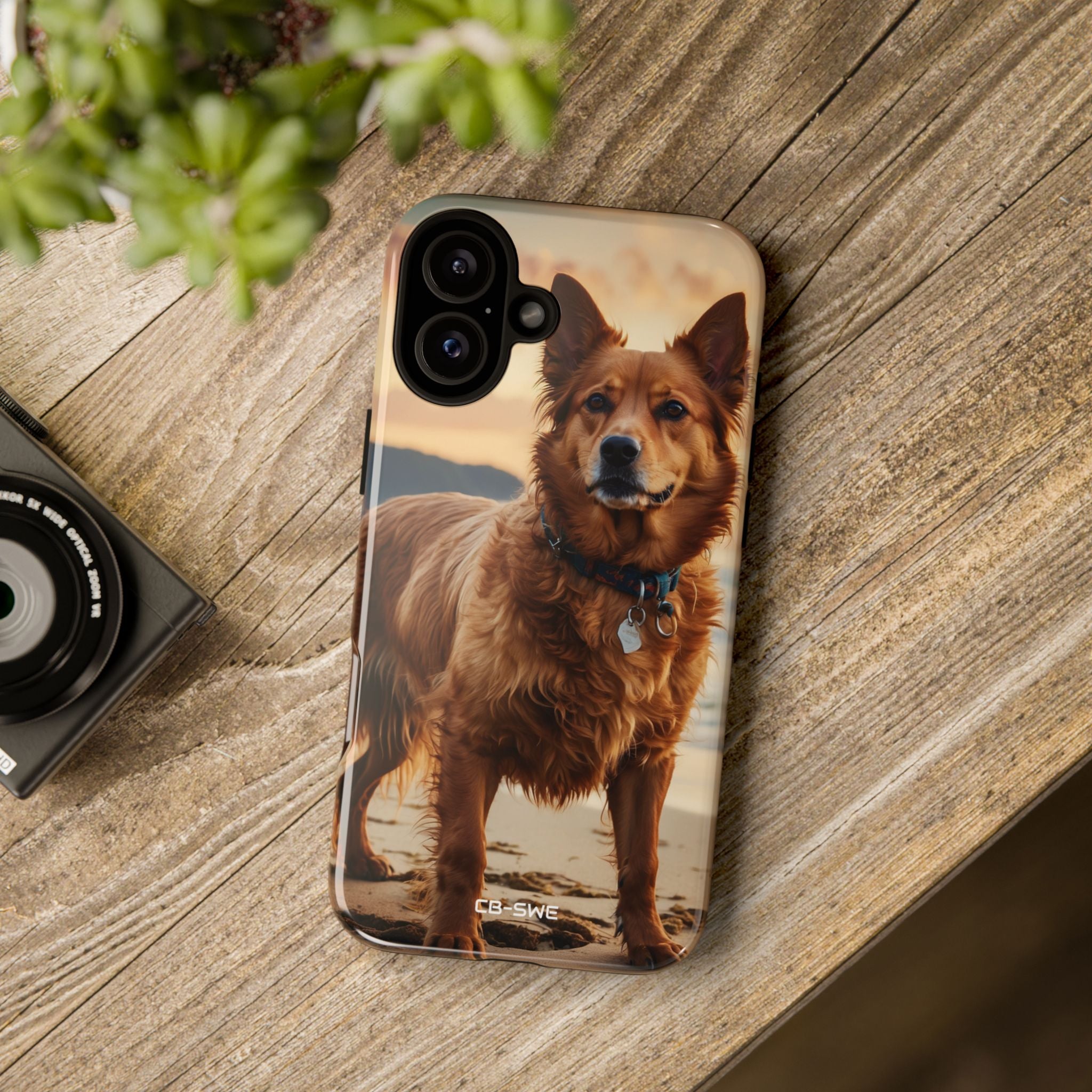 Golden Dog Plays - iPhone Case