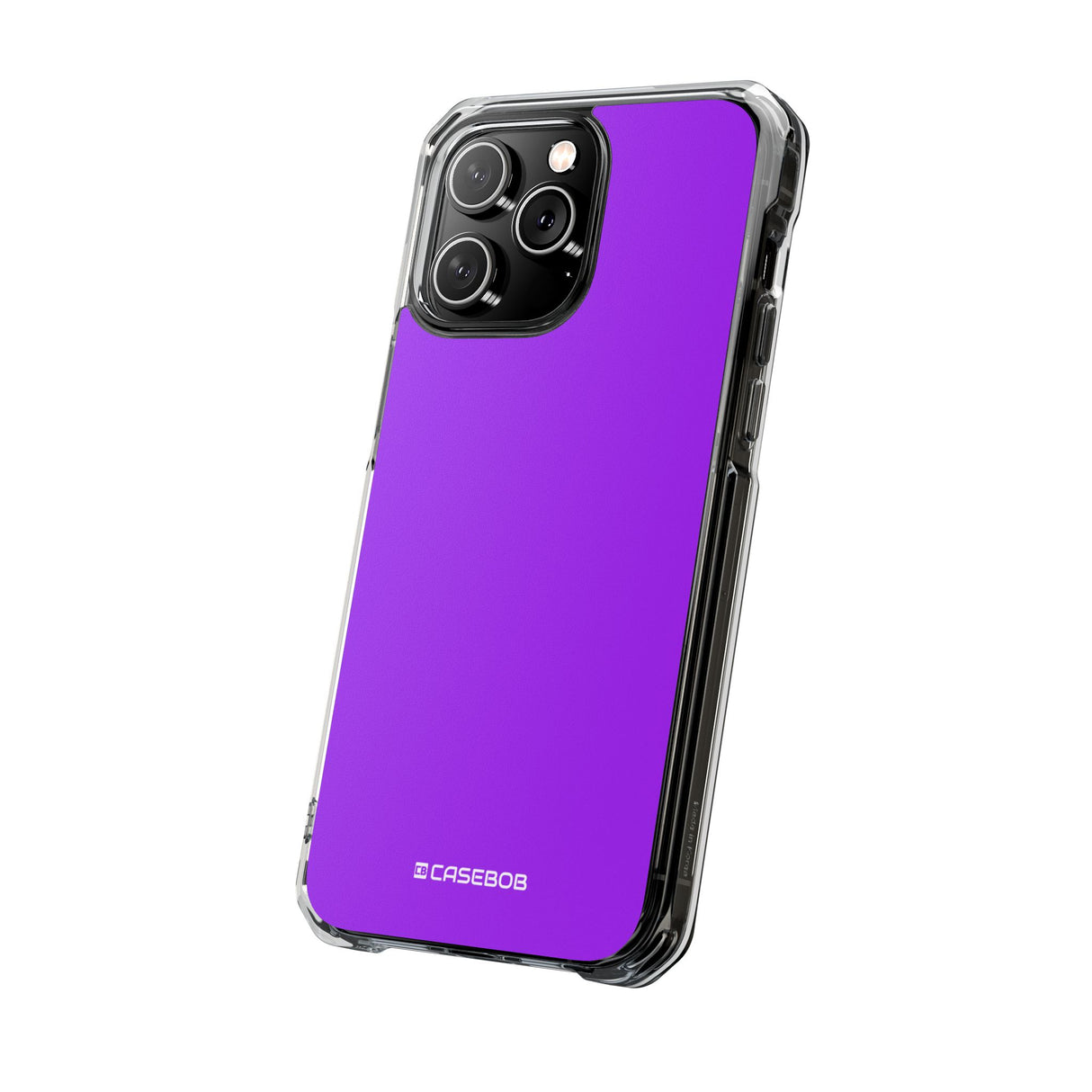 Purple Charm | Phone Case for iPhone (Clear Impact Case - Magnetic)