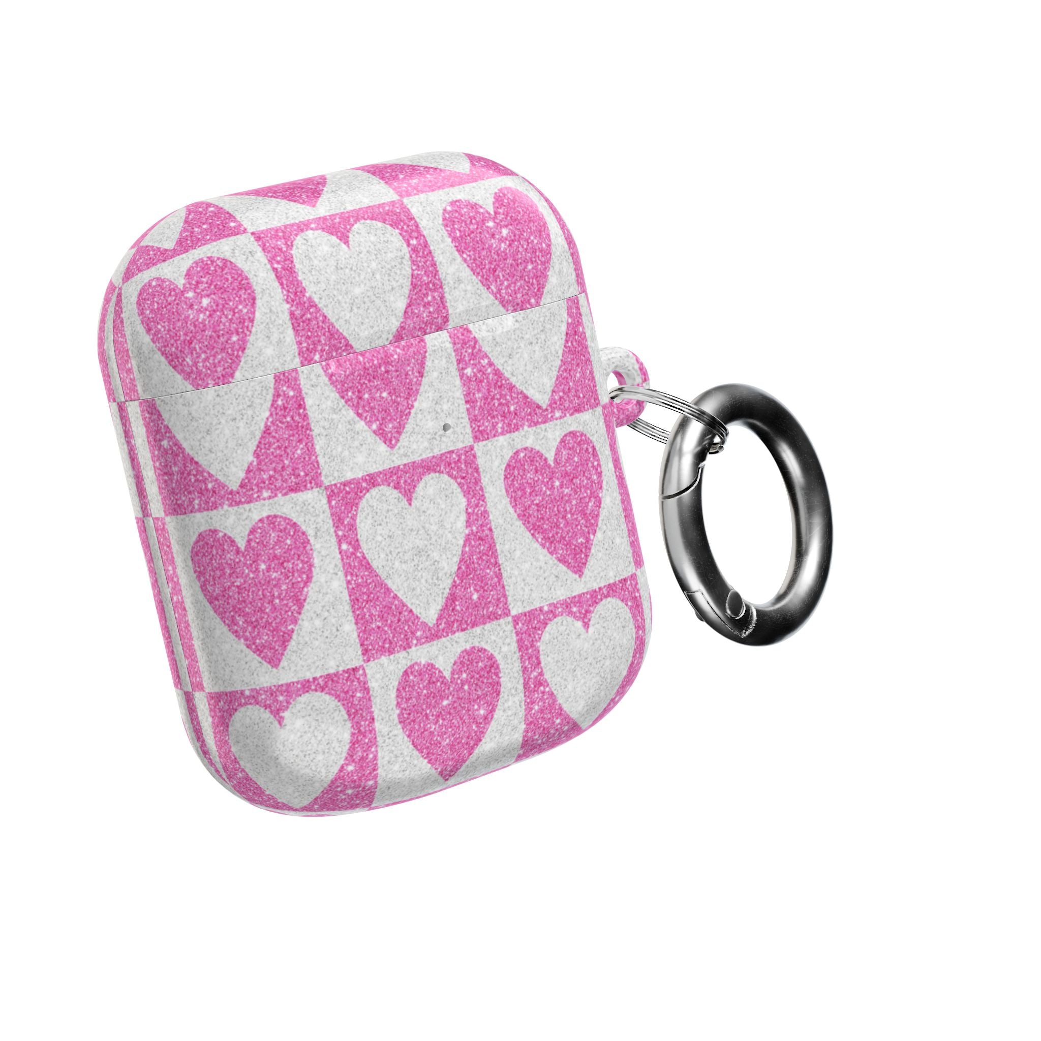 Glitter Heartgrid - AirPods Case