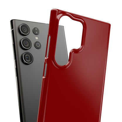 Dark Red Samsung S23 - Slim Phone Case