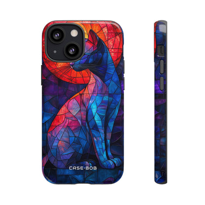 Celestial Cat iPhone 13 Mini Case - Tough