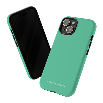 Medium Aquamarine iPhone 15 - Tough Phone Case