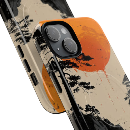 Zen Serenity Sunscape iPhone 15 | Tough+ Phone Case