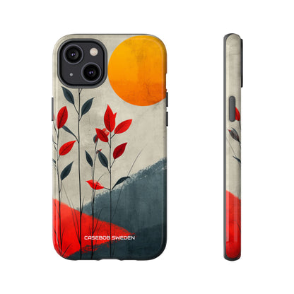 Gray Sunscape - Tough iPhone 14 Phone Case