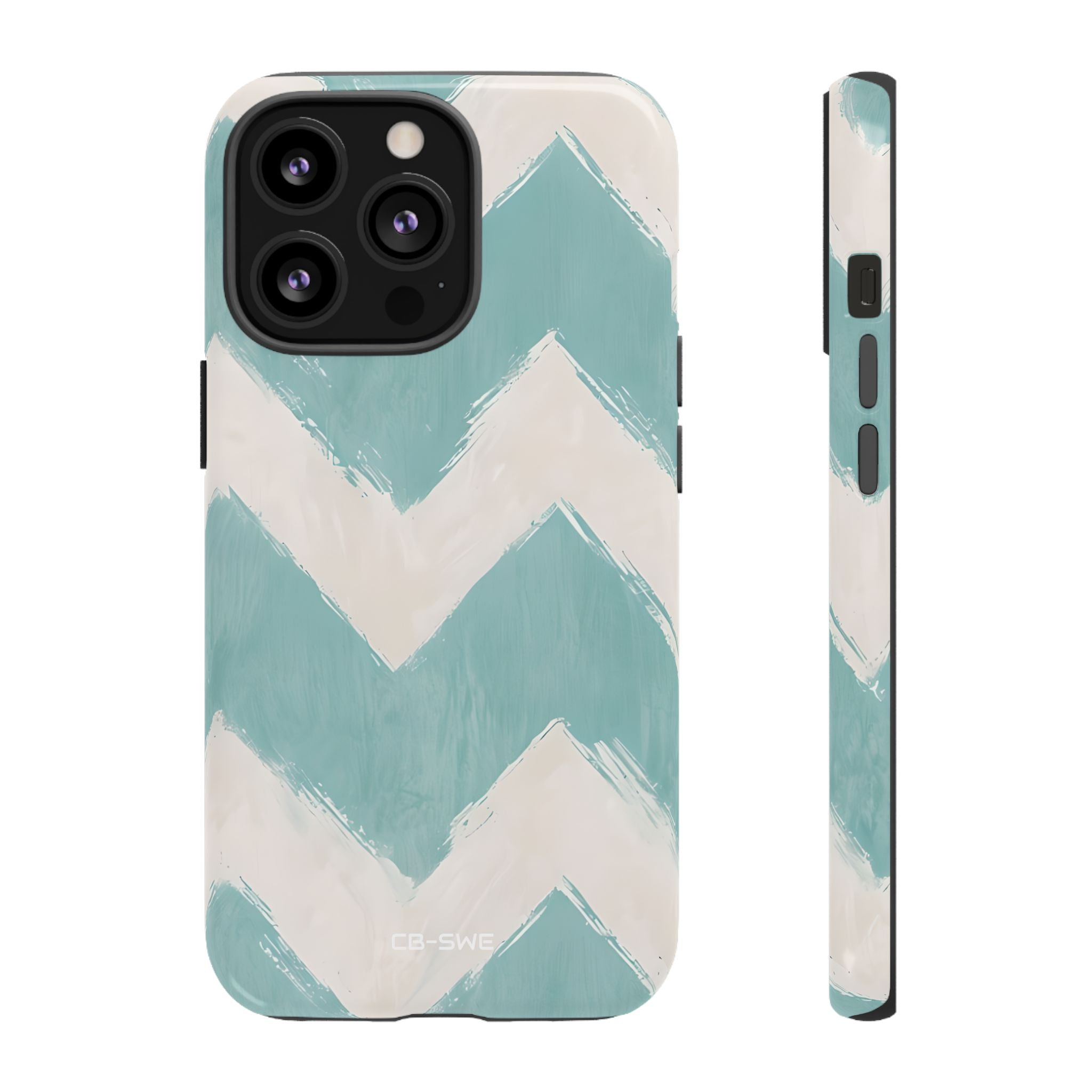 Zigzag Pastel Harmony - iPhone Case