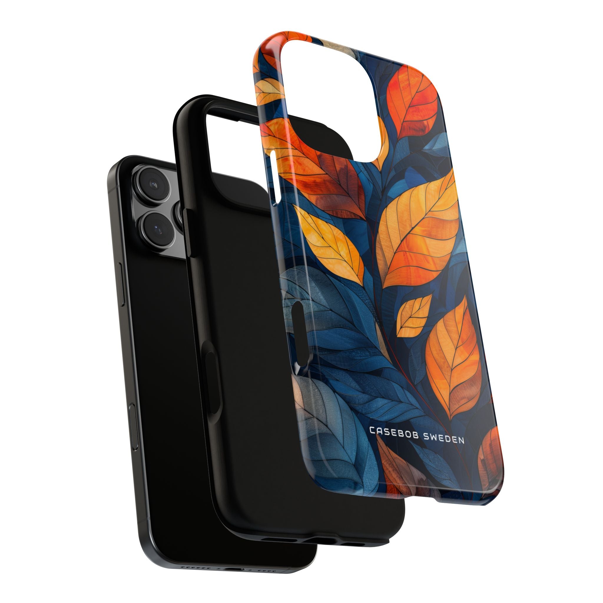 Stained Glass Blossoms iPhone 16 - Tough Phone Case