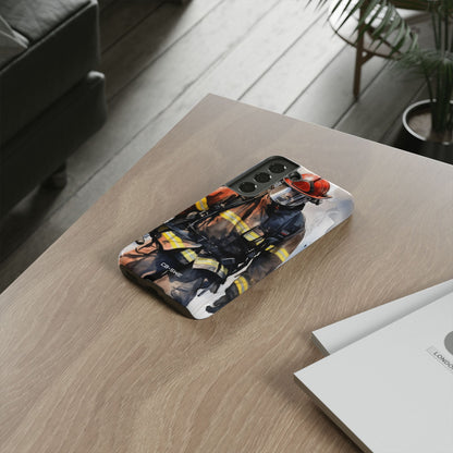 Firefighter In Motion - Samsung Case
