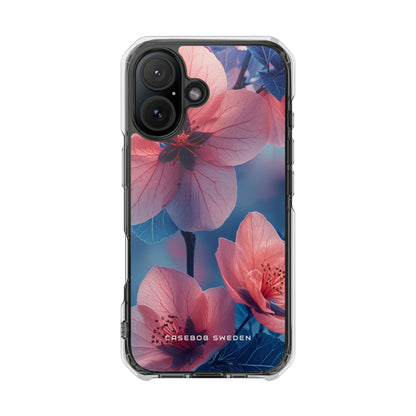 Ethereal Floral Harmony iPhone 16 - Clear Impact Phone Case