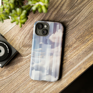 Cloudscape Gradient: Computing Elegance - Protective Phone Case