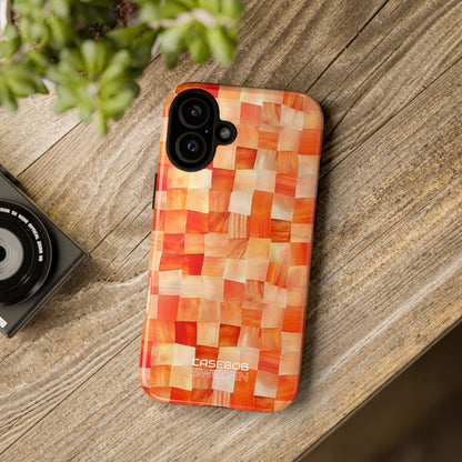 Vibrant Mosaic Tapestry iPhone 16 - Tough