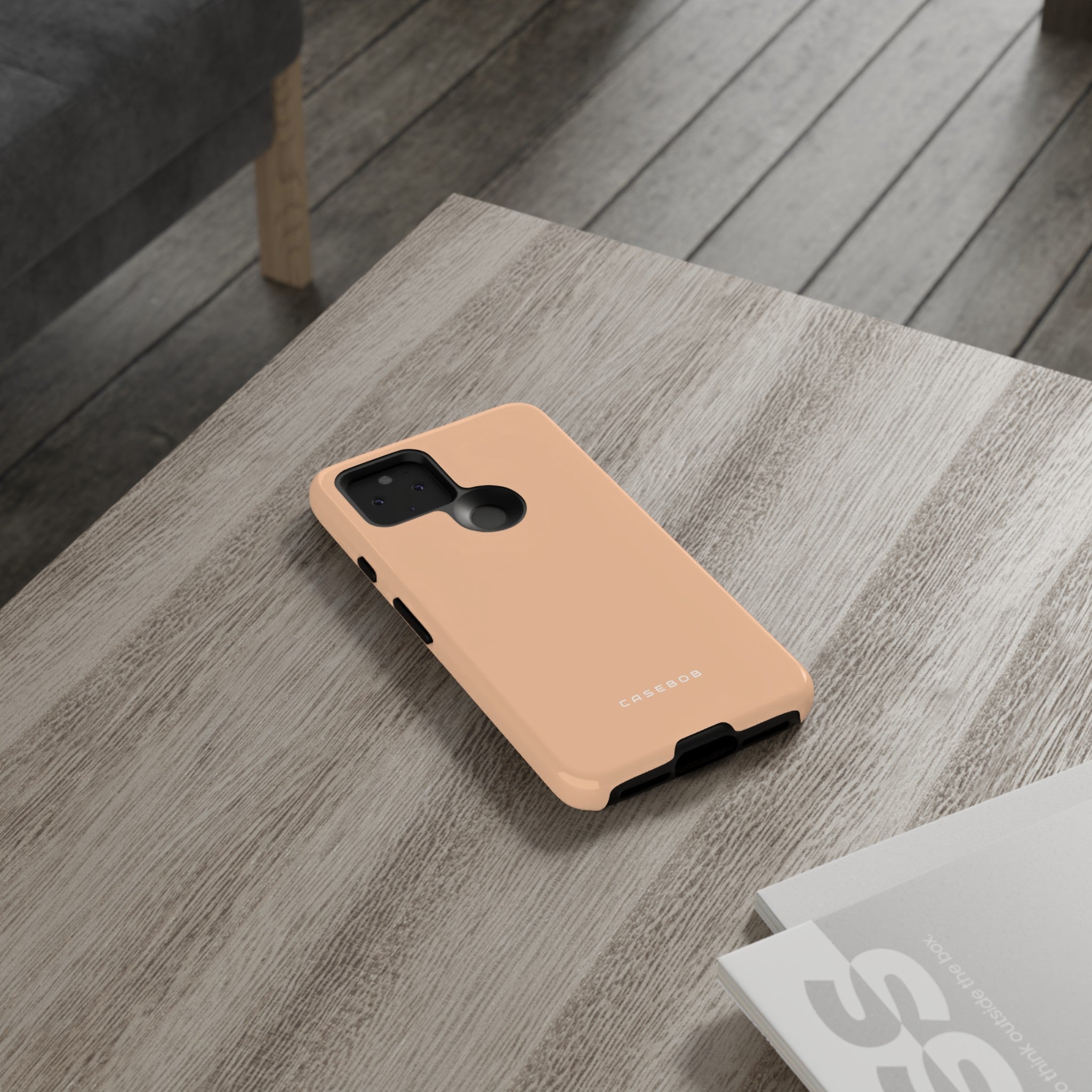 Deep Peach - Protective Phone Case