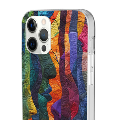 Interwoven Vibrance | Flexible Phone Case for iPhone