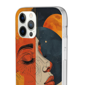 Celestial Duality | Flexible Phone Case for iPhone